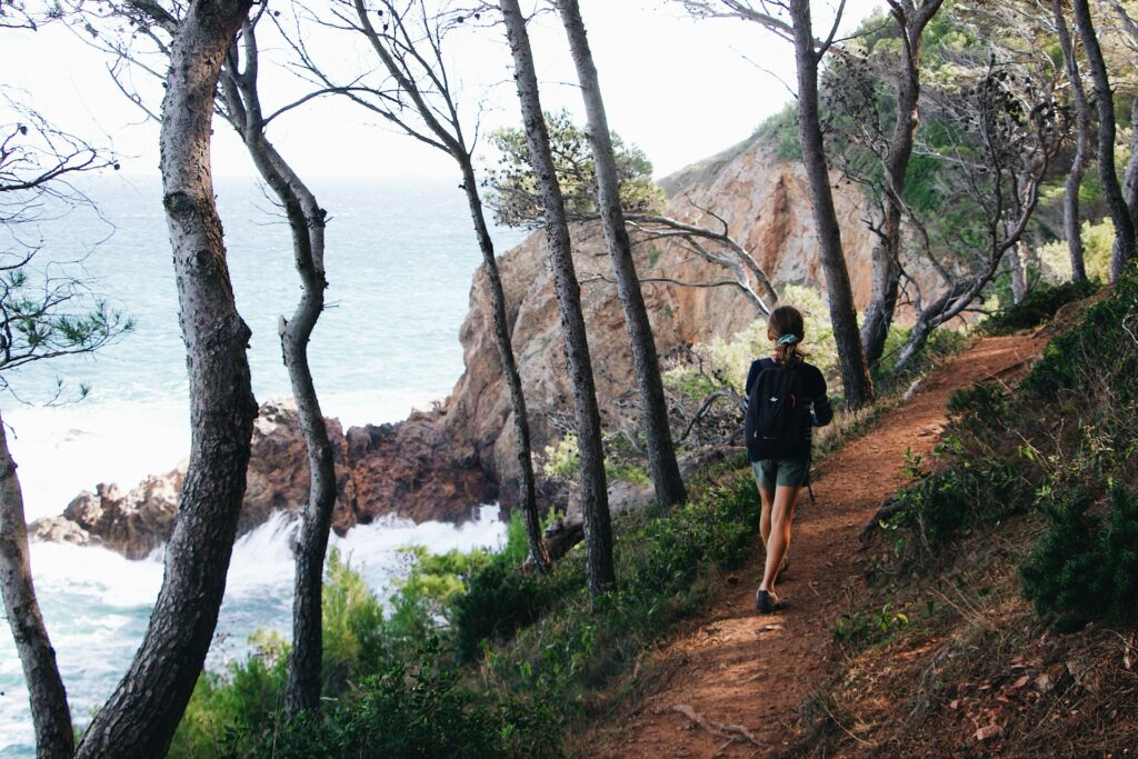 camino de ronda en otoño