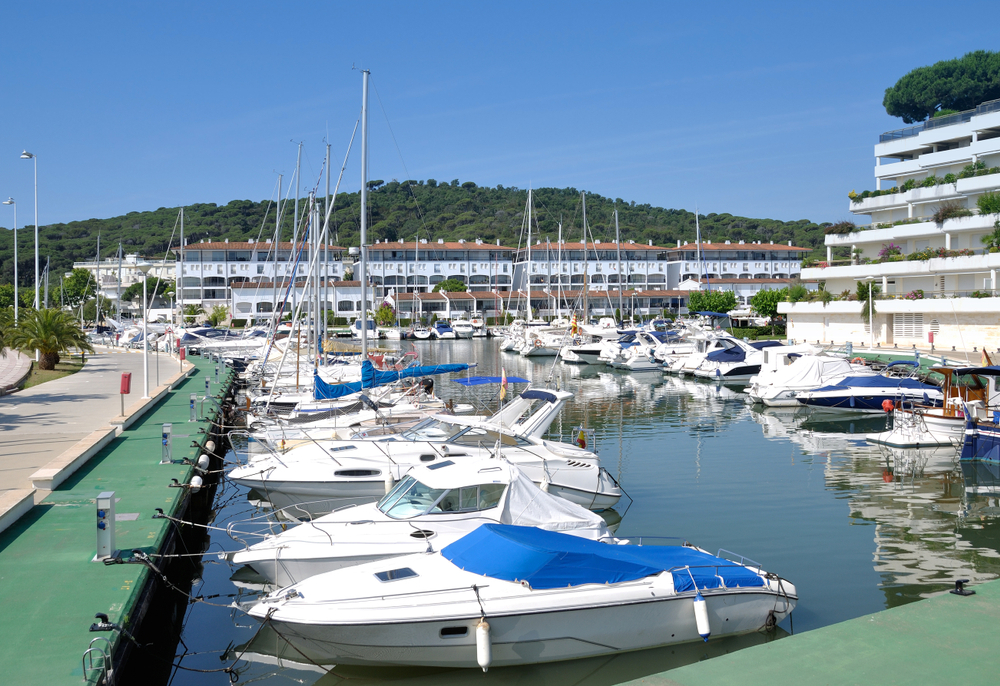 puertos deportivos de la costa brava