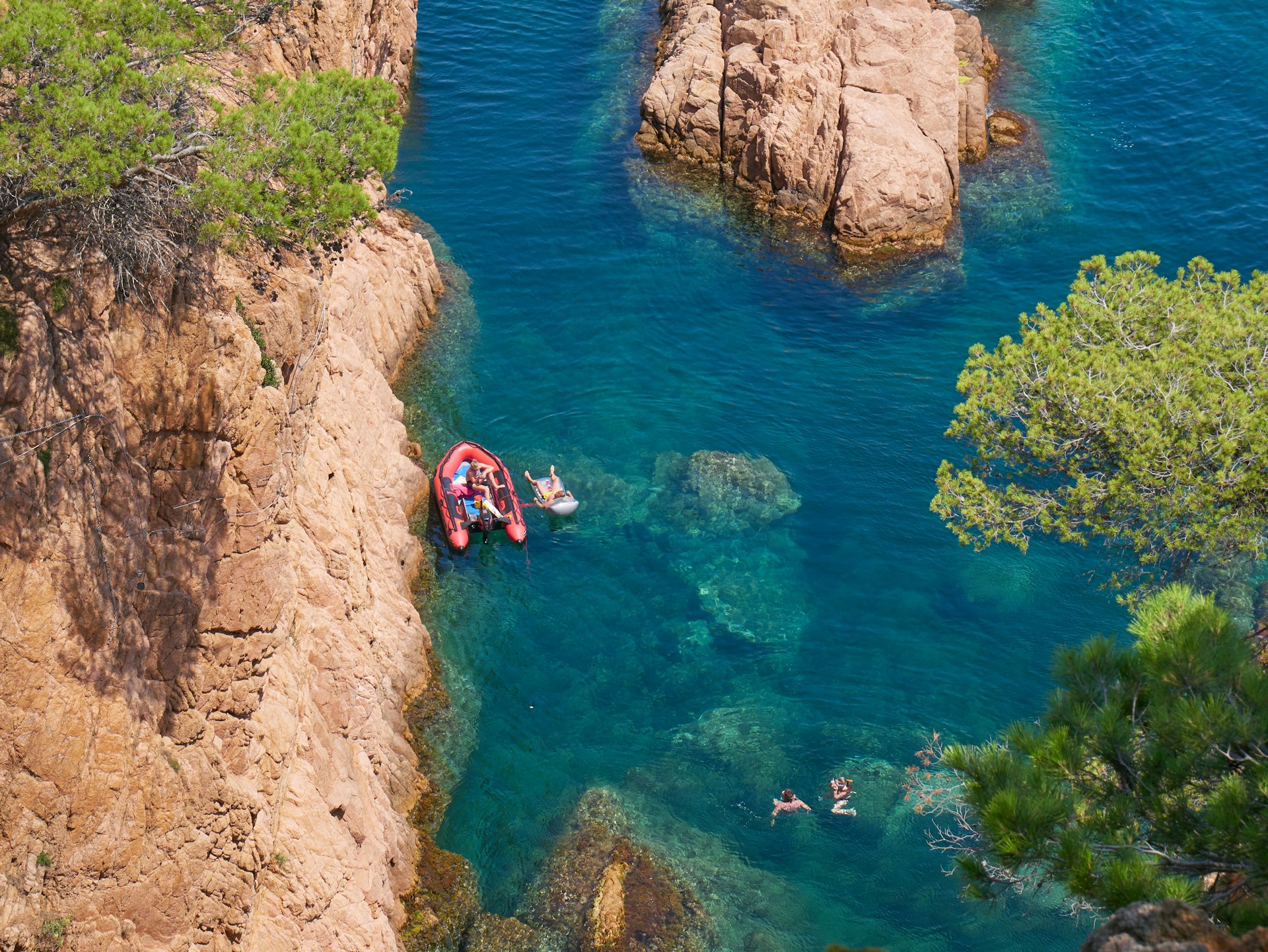 kayak y snorkel en la costa brava